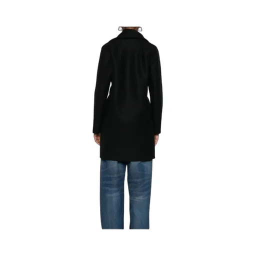 Wrap-Front Belted Coat