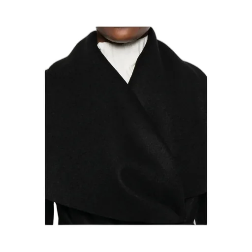 Wrap-Front Belted Coat