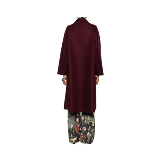 Virgin Wool Single-Breasted Coat