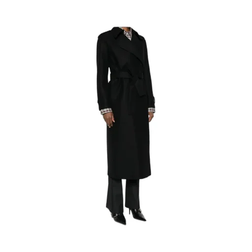 Double-Stitched Trench Coat