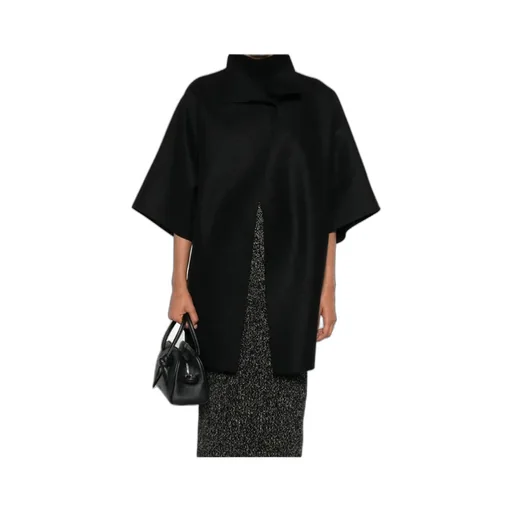 Short-Sleeve Collared Coat