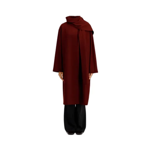 Scarf Coat Cashmere Blend