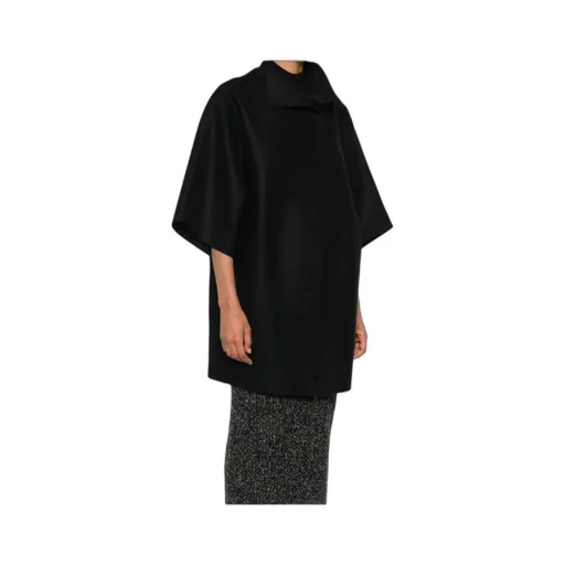 Short-Sleeve Collared Coat