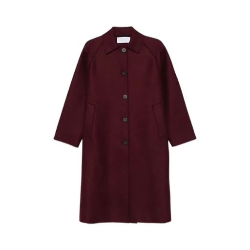 Virgin Wool Single-Breasted Coat