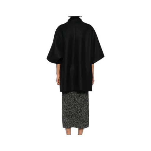 Short-Sleeve Collared Coat