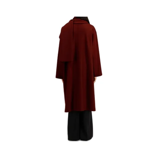 Scarf Coat Cashmere Blend