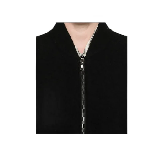 Zip-Front Balloon-Sleeve Jacket