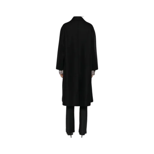 Balmacaan Raglan-Sleeve Button Coat