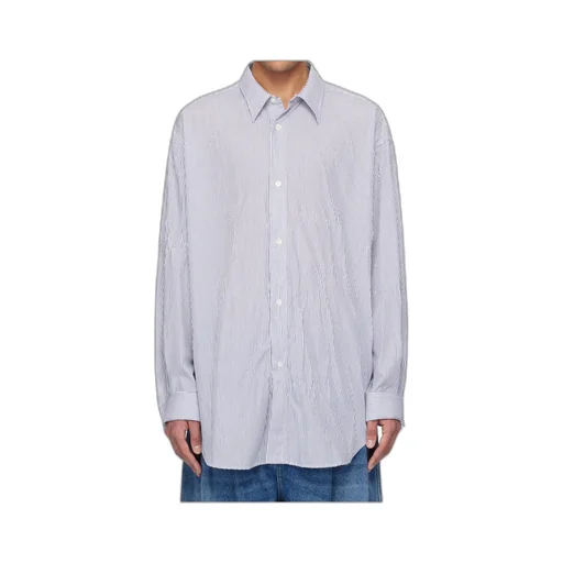 Crinkled Poplin Shirt