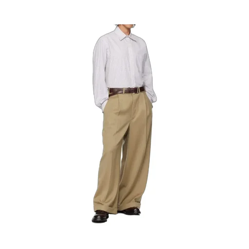 Lapel Long-Sleeved Shirt