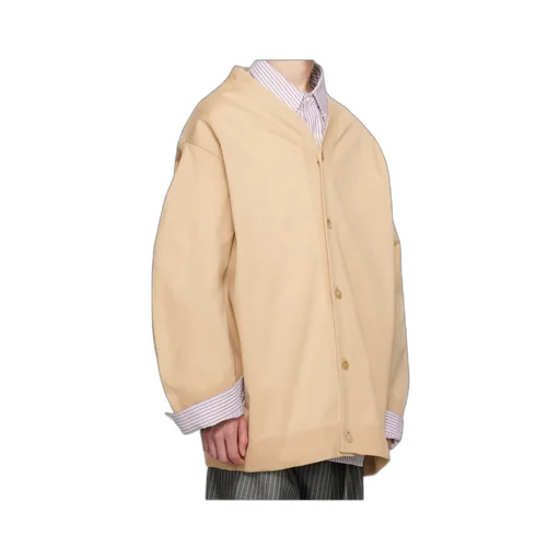 V-Neck Cotton Cardigan
