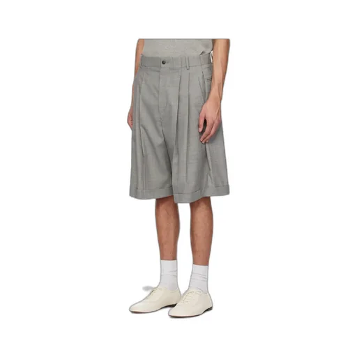 Pleated Shorts