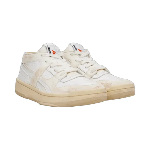 Round Head Low-Cut Sneakers
