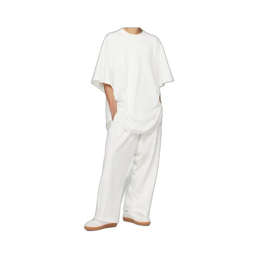 Elastic Waist Casual Pants