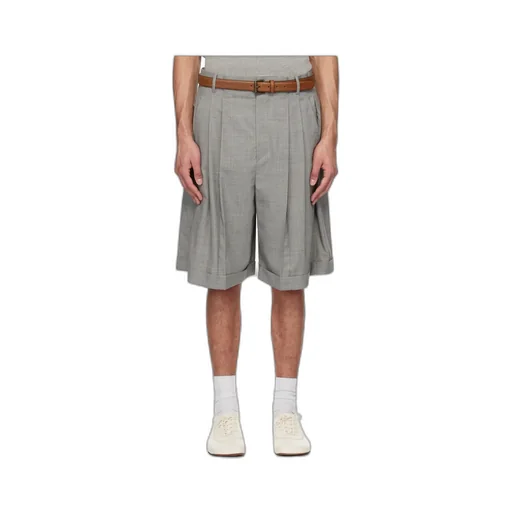 Pleated Shorts