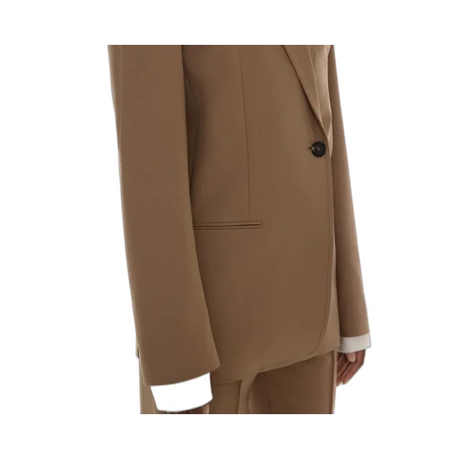 Single-Breasted Tailored Blazer