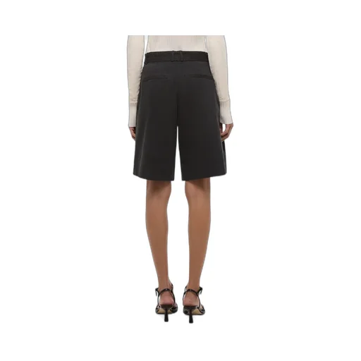 Wide Pleated Shorts