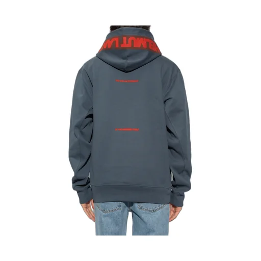 Graphic Printed Drawstring Hoodie