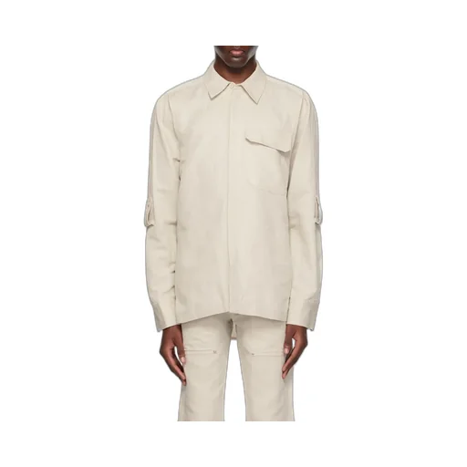 Cotton-Linen Twill Shirt