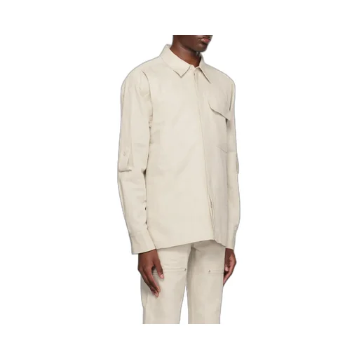 Cotton-Linen Twill Shirt
