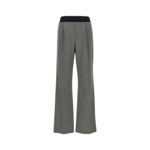 Logo Band Pull-On Suit Pants