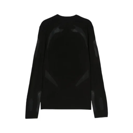 Semi-Sheer Panels Jumper