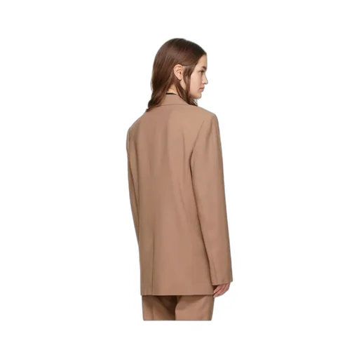 Notched-Lapels Tailored Blazer