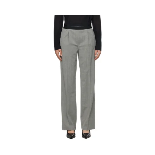 Logo Band Pull-On Suit Pants