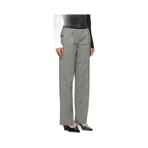 Logo Band Pull-On Suit Pants