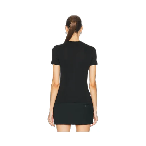 T-Shirt With Round Neck And Short Sleeves