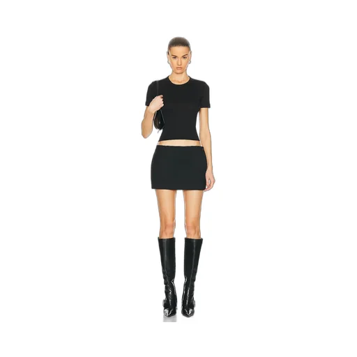 T-Shirt With Round Neck And Short Sleeves