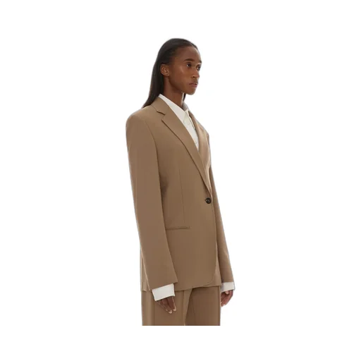 Single-Breasted Tailored Blazer