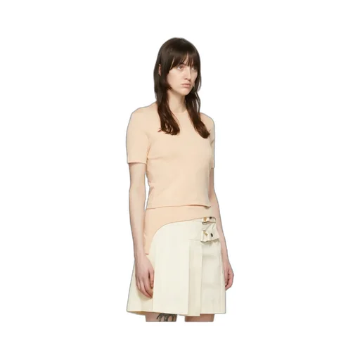 Plain Knitted T-Shirt