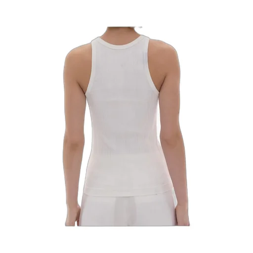 Round Neck Ribbed Tank Top