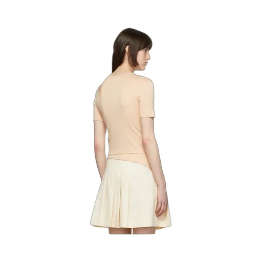 Plain Knitted T-Shirt