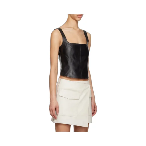 Square-Neck Tank Top