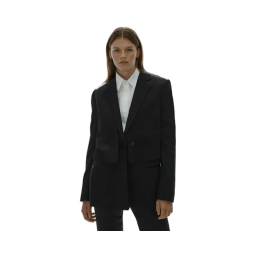 Cut-Out Layered Blazer