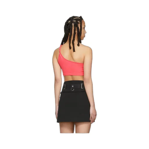 One-Shouldered Navel Vest