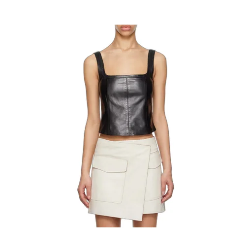 Square-Neck Tank Top