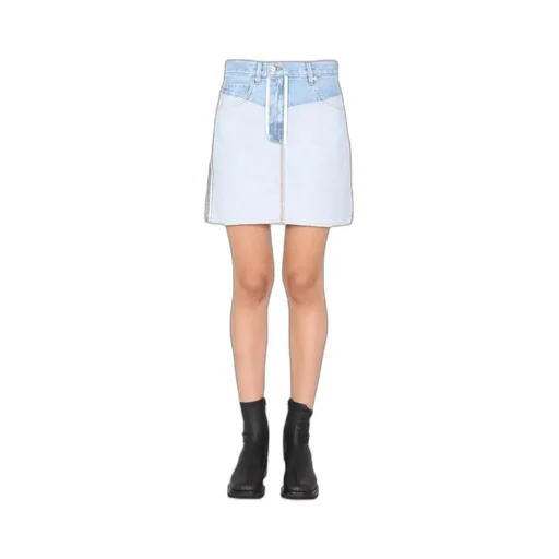 Reverse Mini Skirt