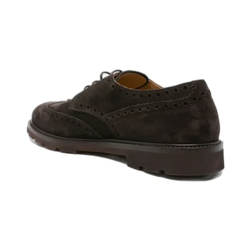 Round-Toe Lace-Up Sneakers