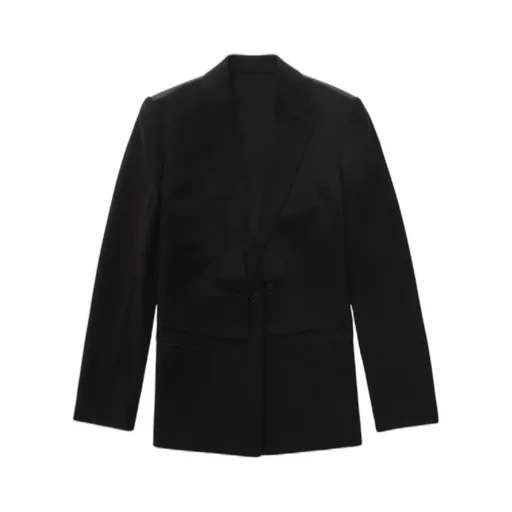 Cut-Out Layered Blazer