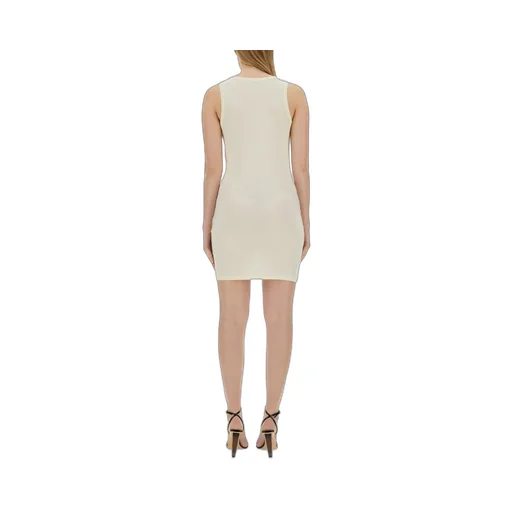 Ribbed Crewneck Tank Mini Dress