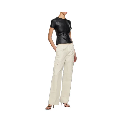 Pleated Cargo Trousers