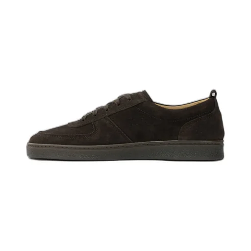 Lace-Up Suede Sneakers