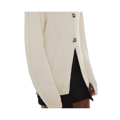 V-Neck Button-Up Cardigan
