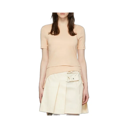 Plain Knitted T-Shirt