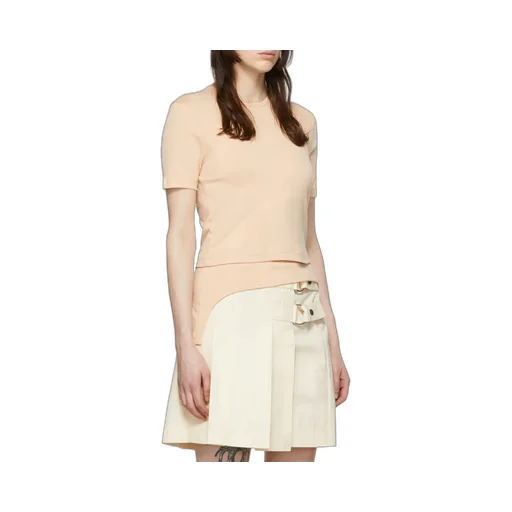 Plain Knitted T-Shirt