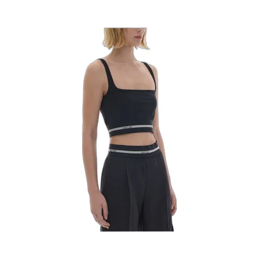 Logo Band Cropped Top