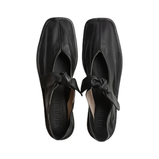 Llasada Square-Toe Ballet Flats